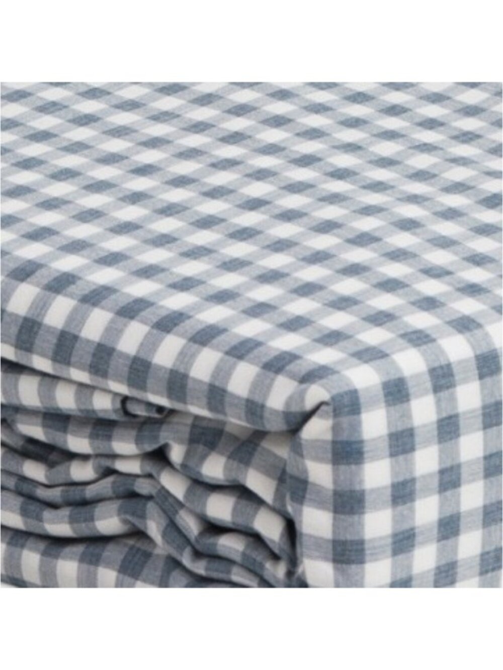 LAUNDRY Blue Gingham Sheet Set - Picture 3 of 3